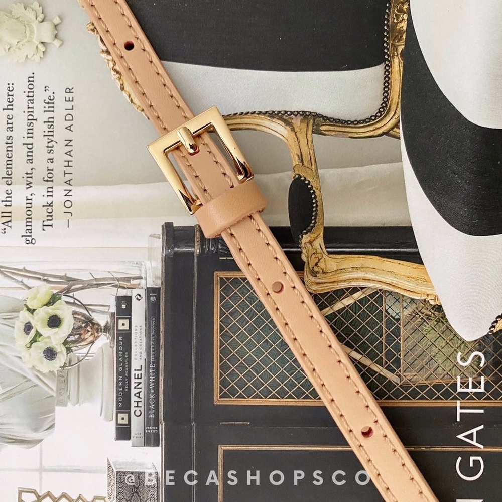 Natural Crossbody Vachetta Leather Strap Replacement for Louis Vuitton Croisette - Picture 6 of 8